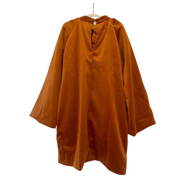 NWT OMAMImini Velvet fox 🦊 Dress In rust - Picture 7 of 7